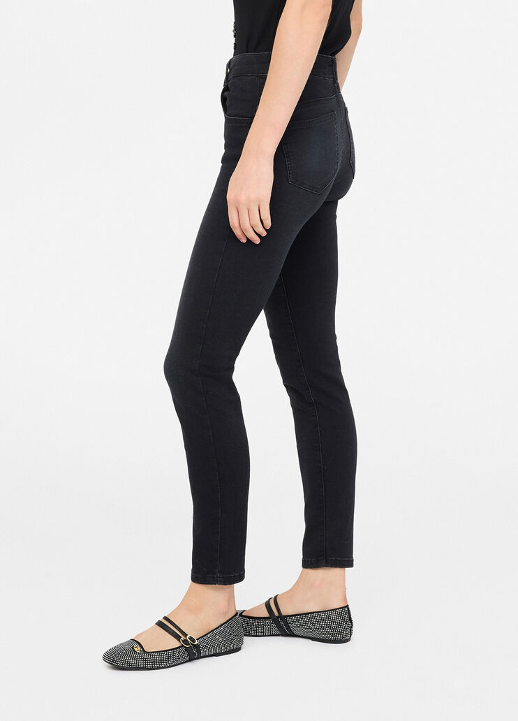High-rise skinny jeans black Liu Jo - large image number 2