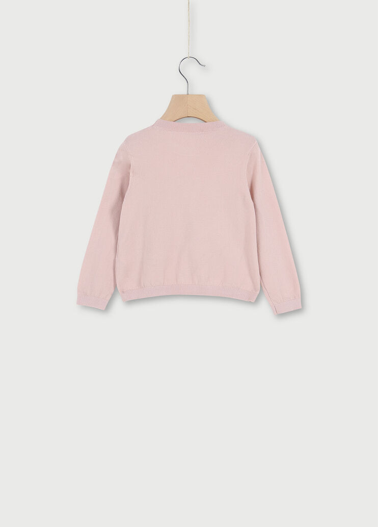 Maglia Liu Jo Better con paillettes Rosa/blu scuro Liu Jo - large image number 1 Maglia Liu Jo Better con paillettes Rosa/blu scuro Liu Jo - large image number 1