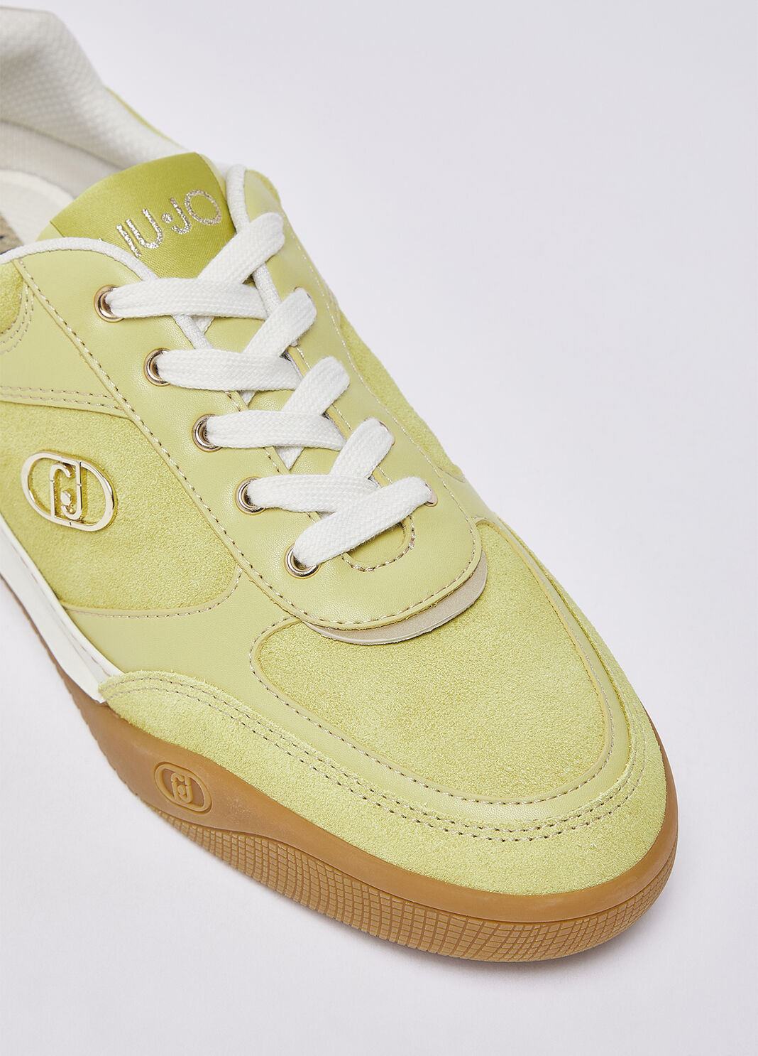 Suede sneakers lime Liu Jo - large image number 4