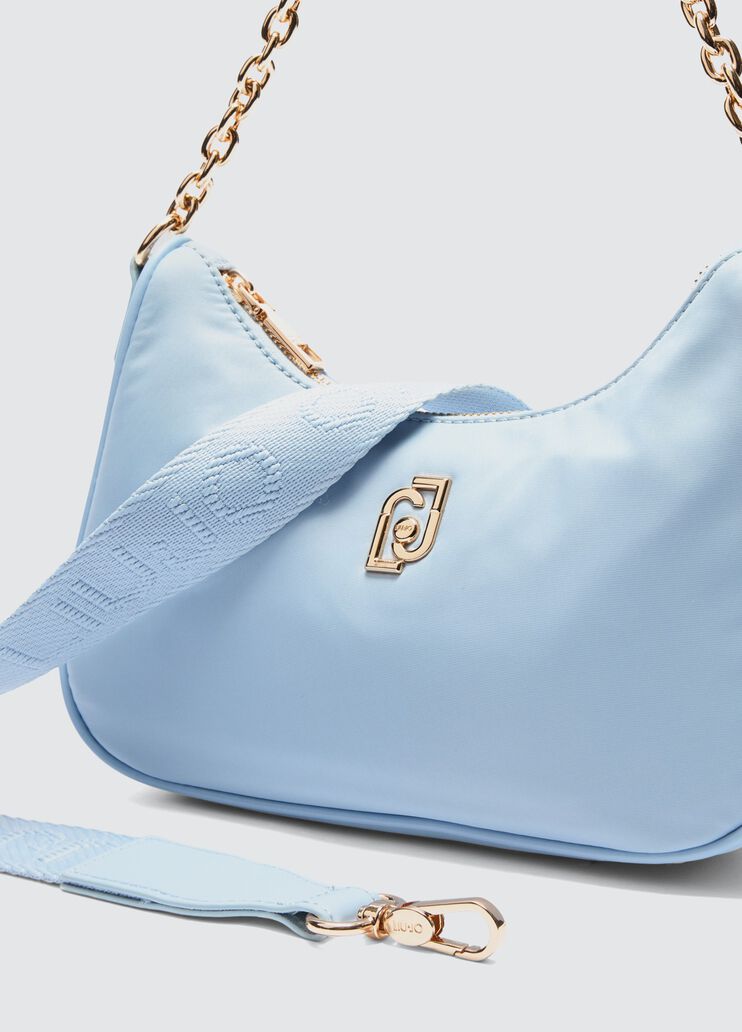 Small bag with charm light blue Liu Jo - large image number 4 Small bag with charm light blue Liu Jo - large image number 4