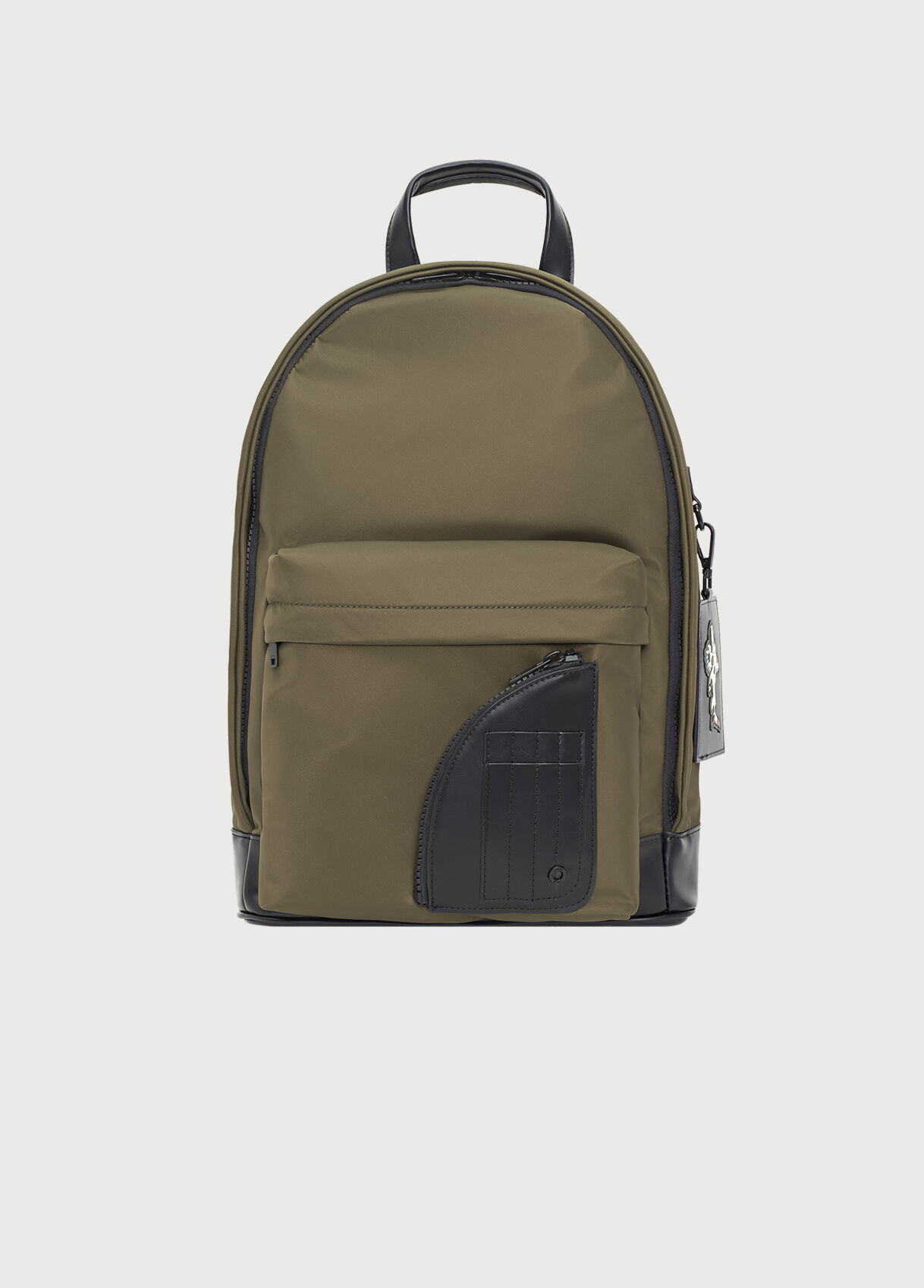 military colour backpack