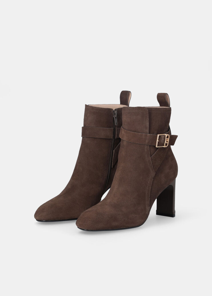 Suede ankle boots ebony Liu Jo - large image number 2