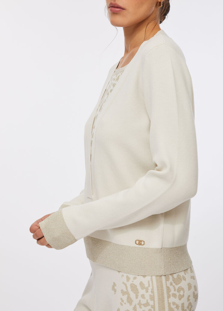 Джемпер Liu Jo Better белый Liu Jo - large image number 4