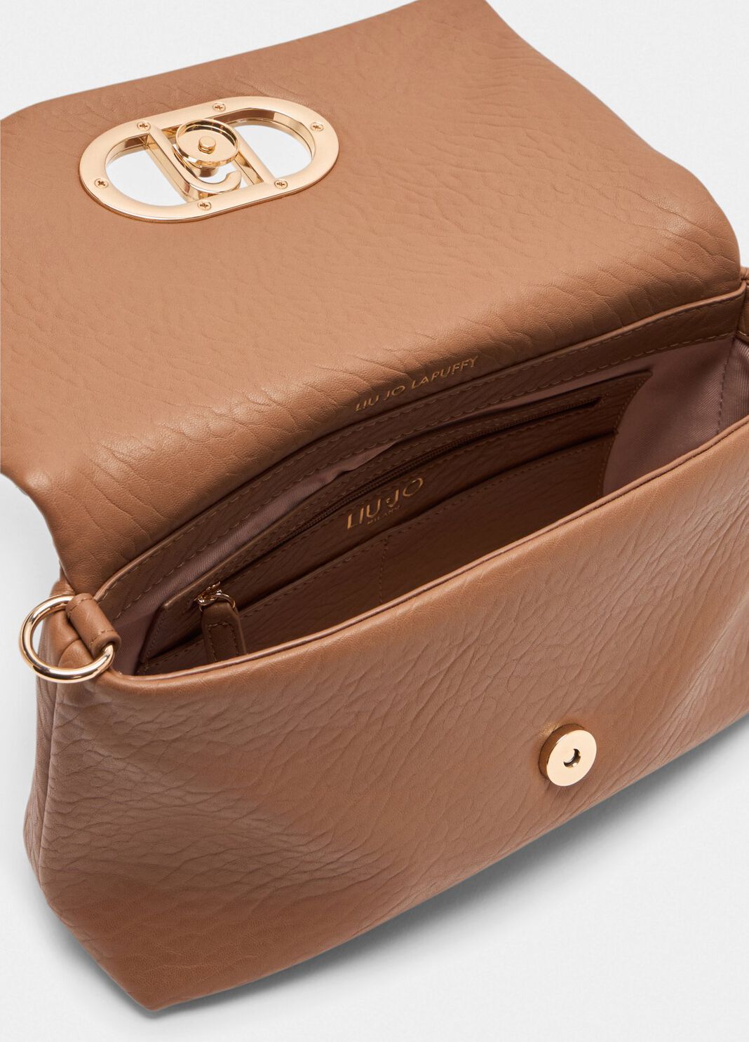 Medium LaPuffy bag brown Liu Jo - large image number 5