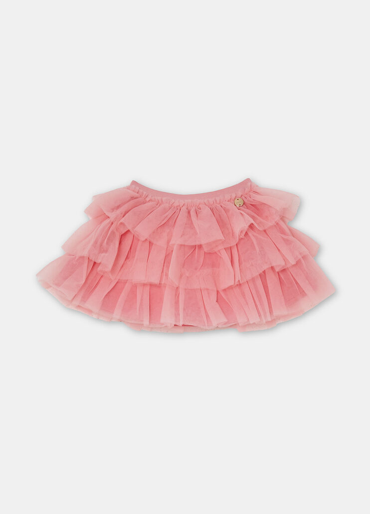 Tulle miniskirt Camellia pink Liu Jo - medium Tulle miniskirt Camellia pink Liu Jo - medium
