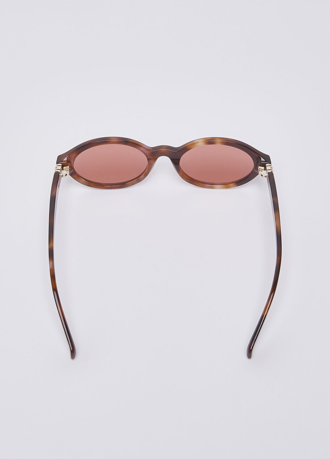 Lunettes de soleil ovales &eacute;caille de tortue claire Liu Jo - large image number 1