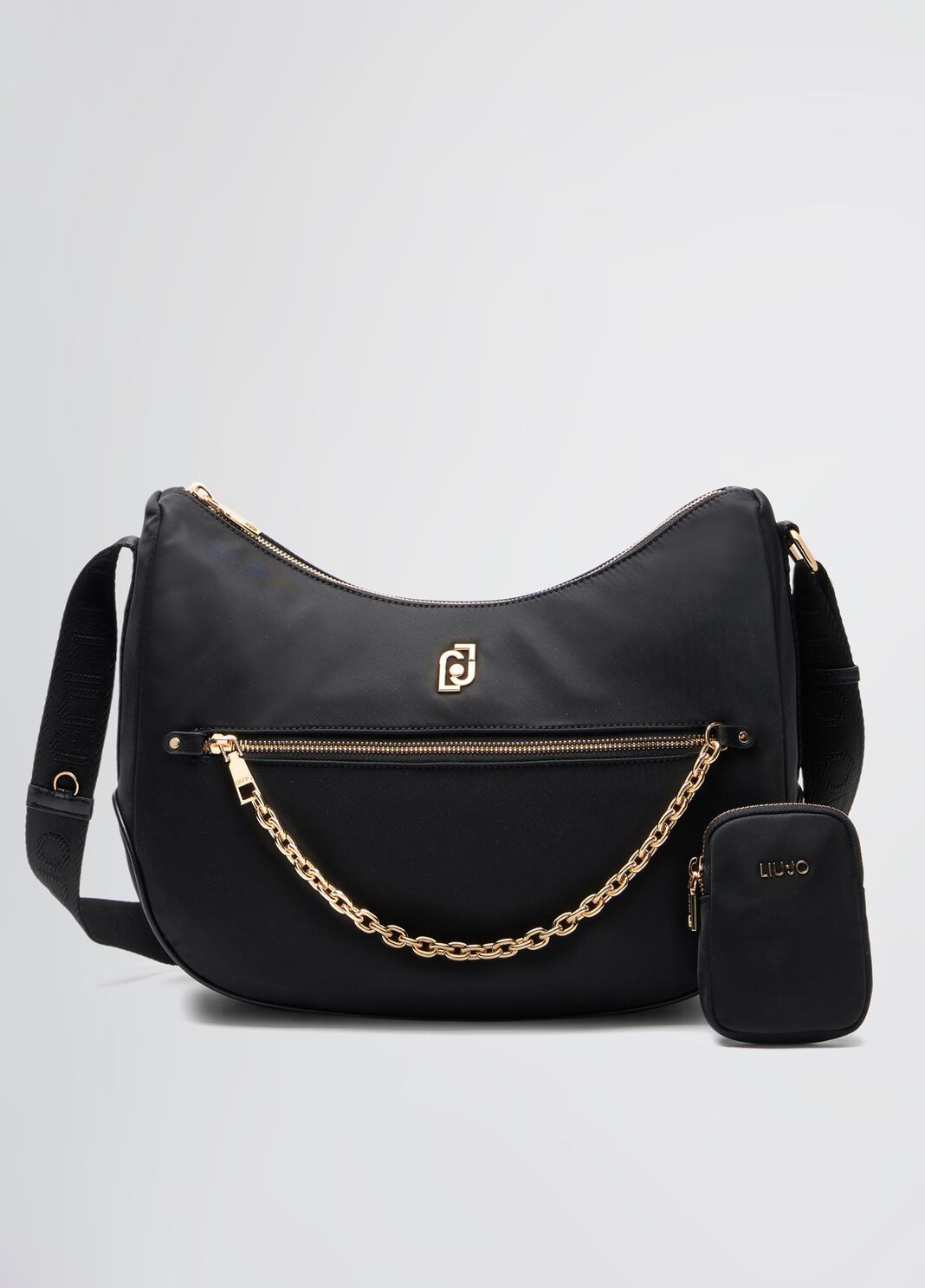 Medium hobo bag black Liu Jo - large image number 3