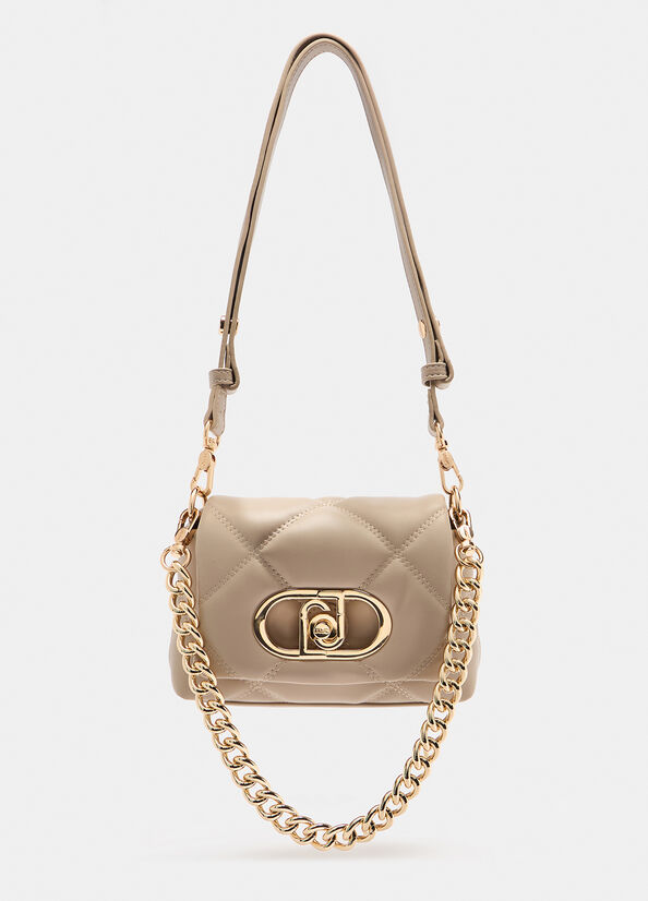 Small LaPuffy bag beige Liu Jo - large image number 1