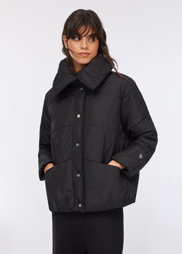 Cazadora corta acolchada negro Liu Jo - large image number 0