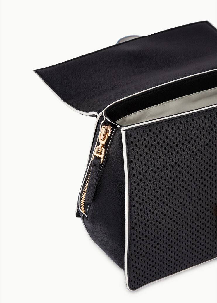 Borsa a mano traforata Nero Liu Jo - large image number 4