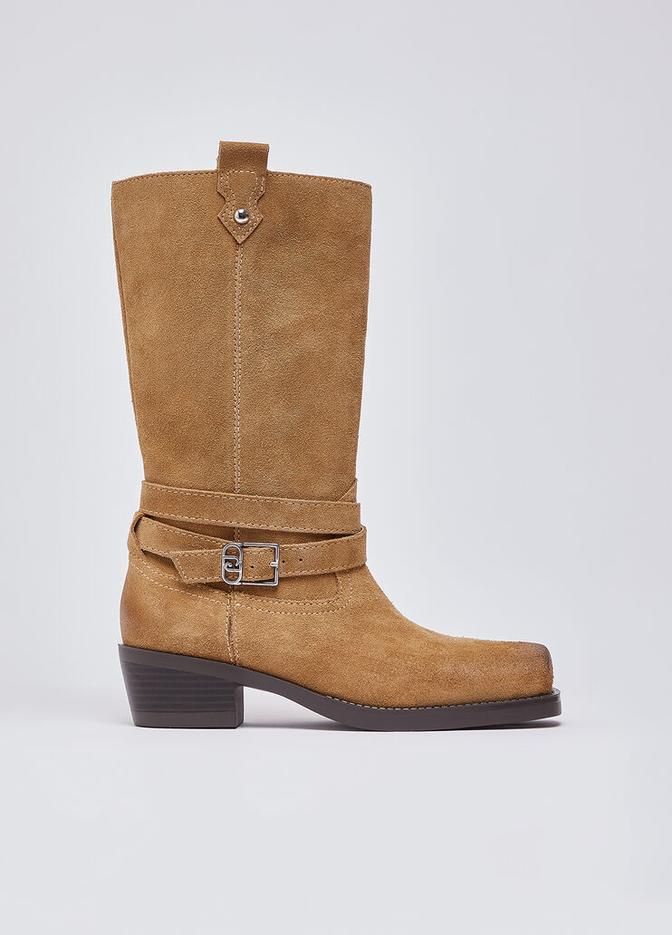 Texan high boots cognac Liu Jo - medium