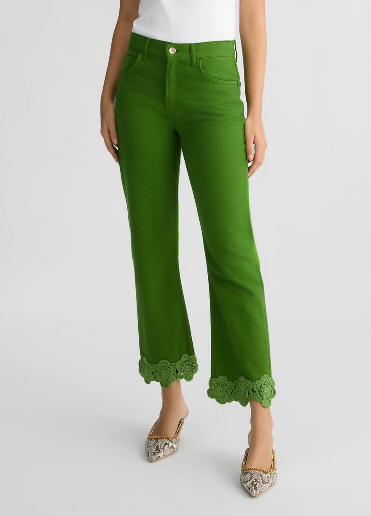 Straight-leg jeans green Liu Jo - medium Straight-leg jeans green Liu Jo - medium