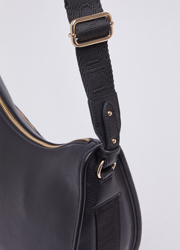 Medium zip-up hobo bag black Liu Jo - medium