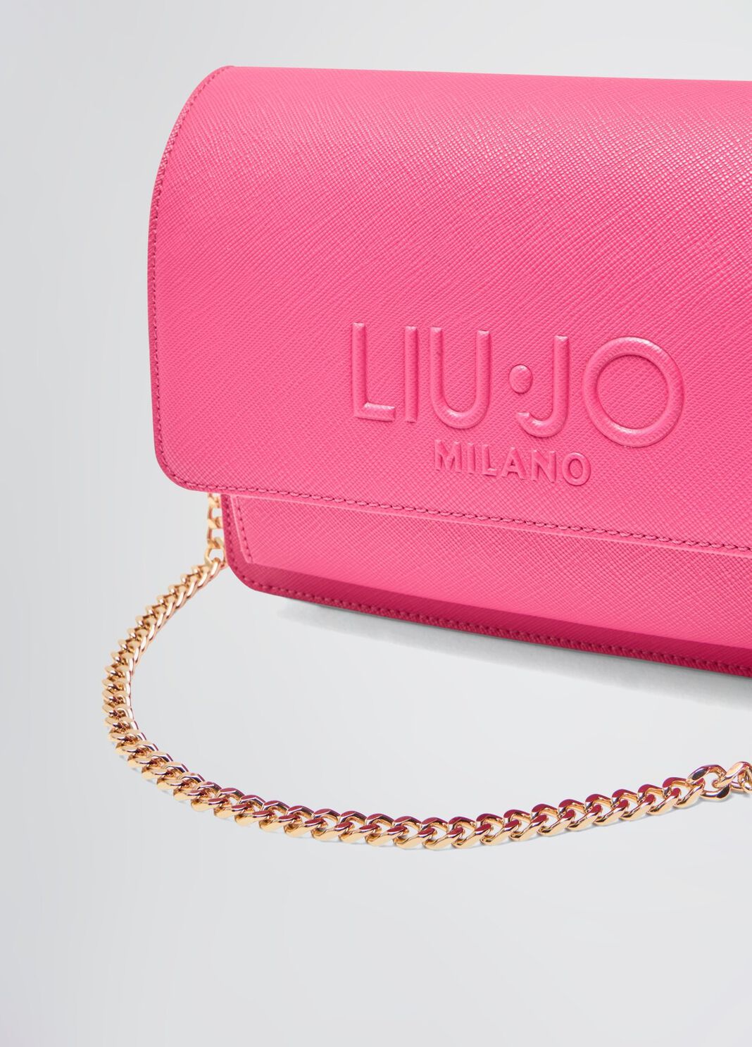 Medium crossbody bag with chain bright pink Liu Jo - large image number 9
