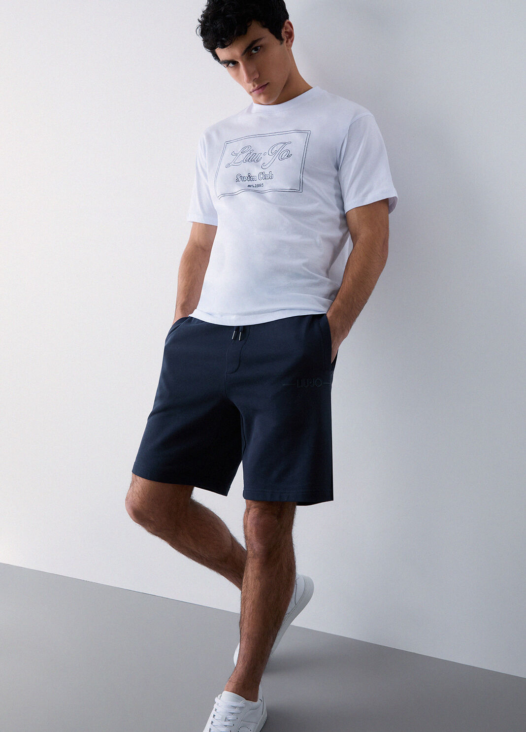 Plush bermudas dark blue Liu Jo - large image number 2