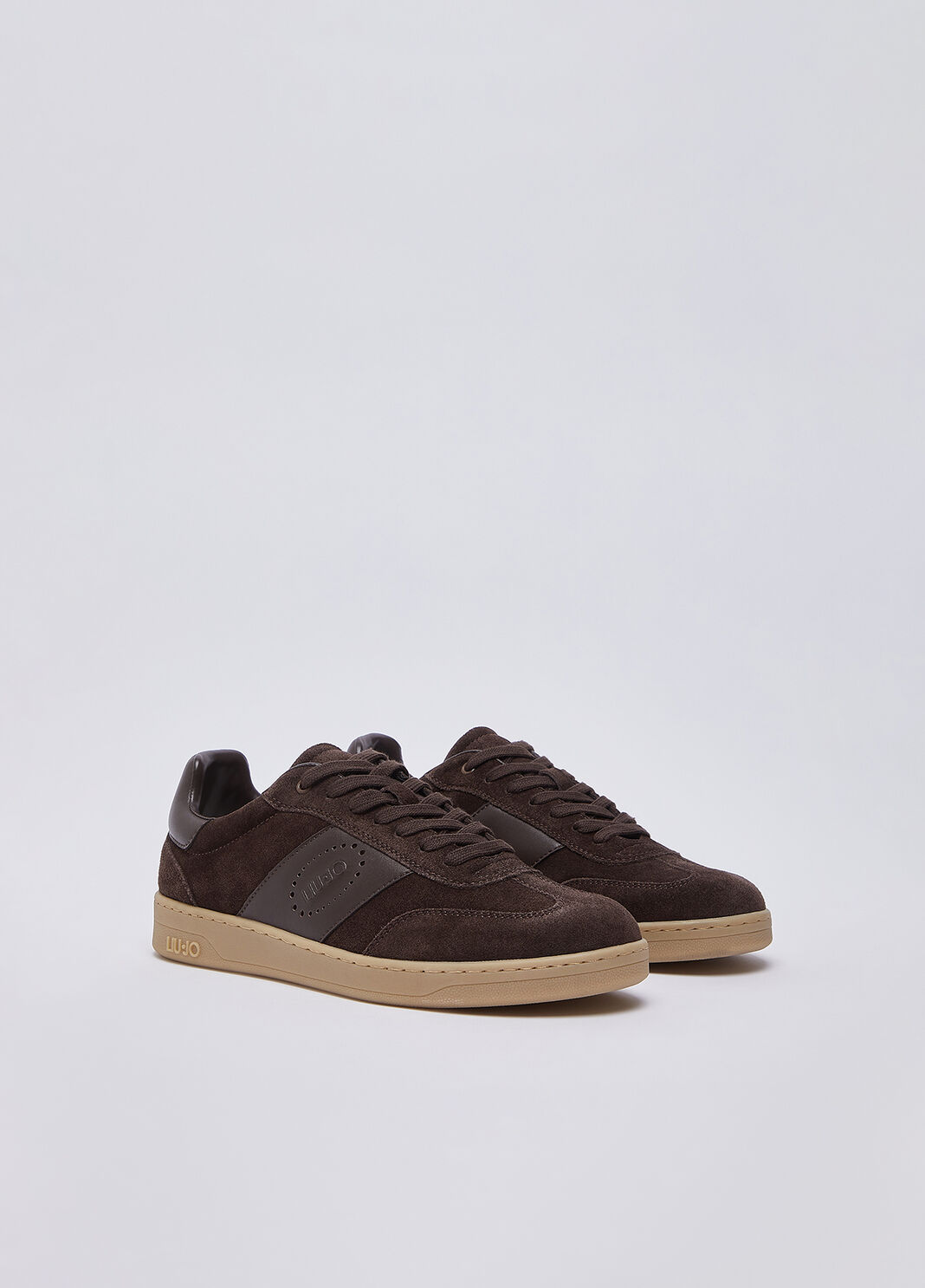 Herren-Sneaker aus Wildleder Dunkelbraun Liu Jo - large image number 2
