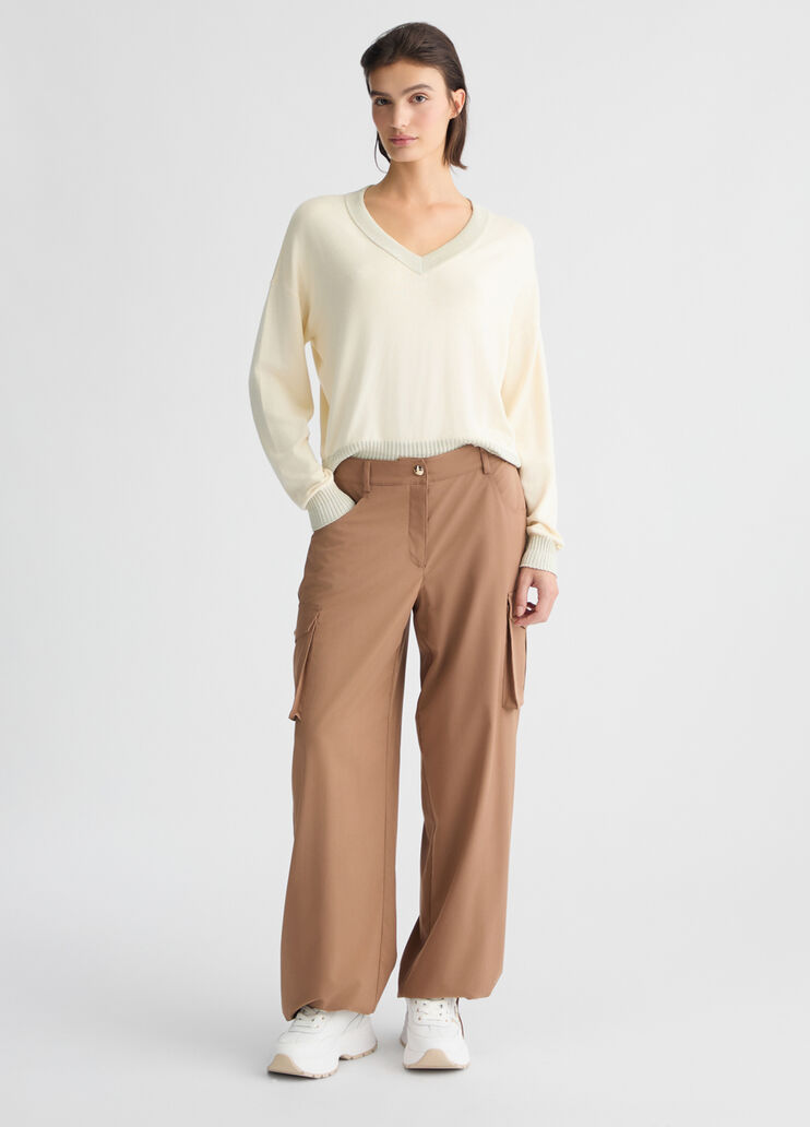Beige cargo trousers brown Liu Jo - medium Beige cargo trousers brown Liu Jo - medium