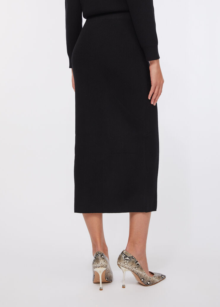 Long mesh skirt black Liu Jo - large image number 1