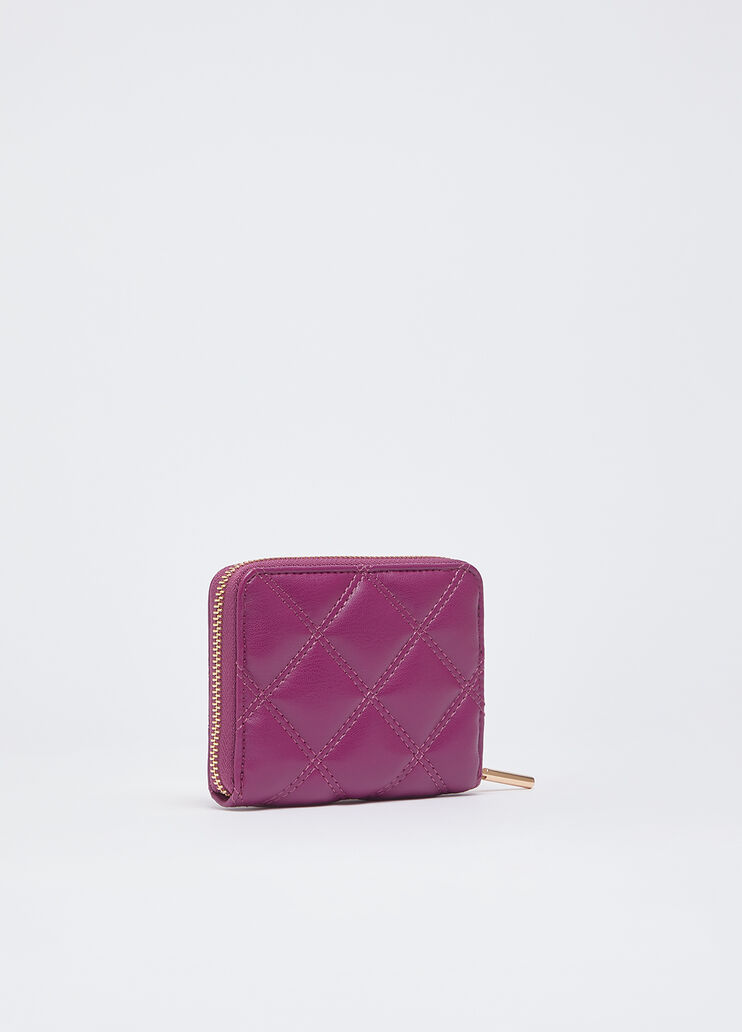 Small quilted wallet purple Liu Jo - large image number 1