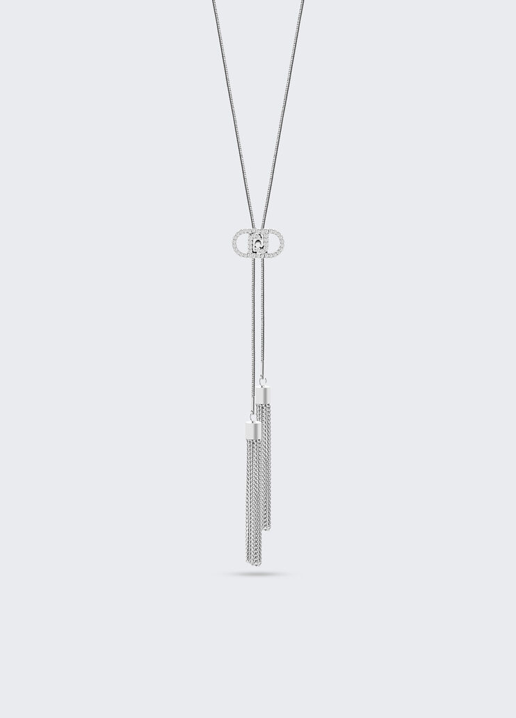 Necklace with metal tassels silver Liu Jo - medium Necklace with metal tassels silver Liu Jo - medium