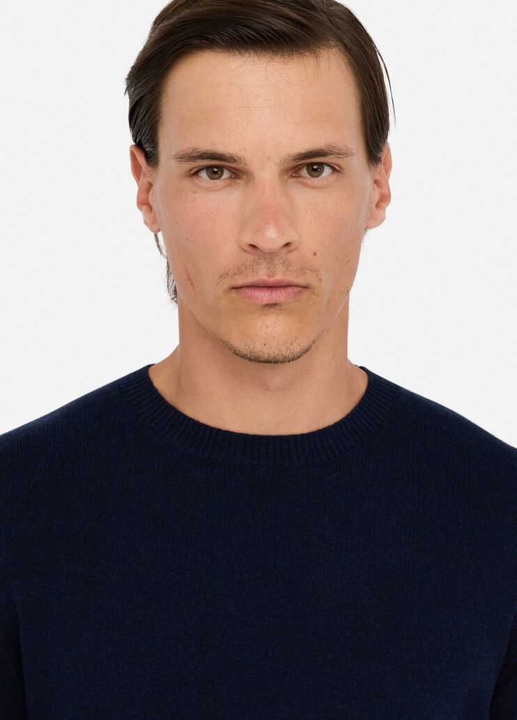 Wool and cashmere jumper dark blue Liu Jo - large image number 2