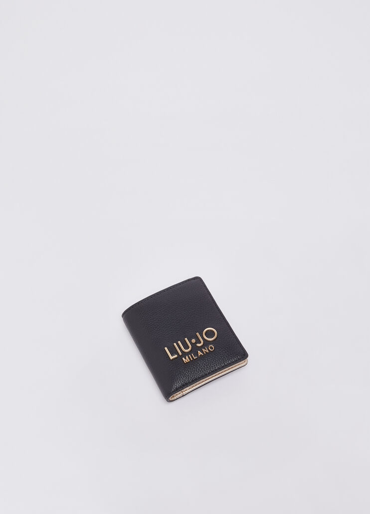 Card holder with zip black Liu Jo - medium