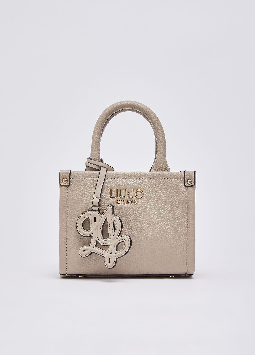 Borsa mini con tracolla jacquard bianco Liu Jo - large image number 1