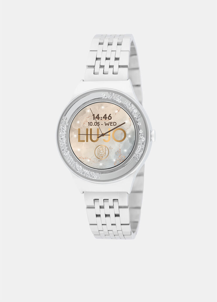 Smartwatch with steel strap silver Liu Jo - medium Smartwatch with steel strap silver Liu Jo - medium