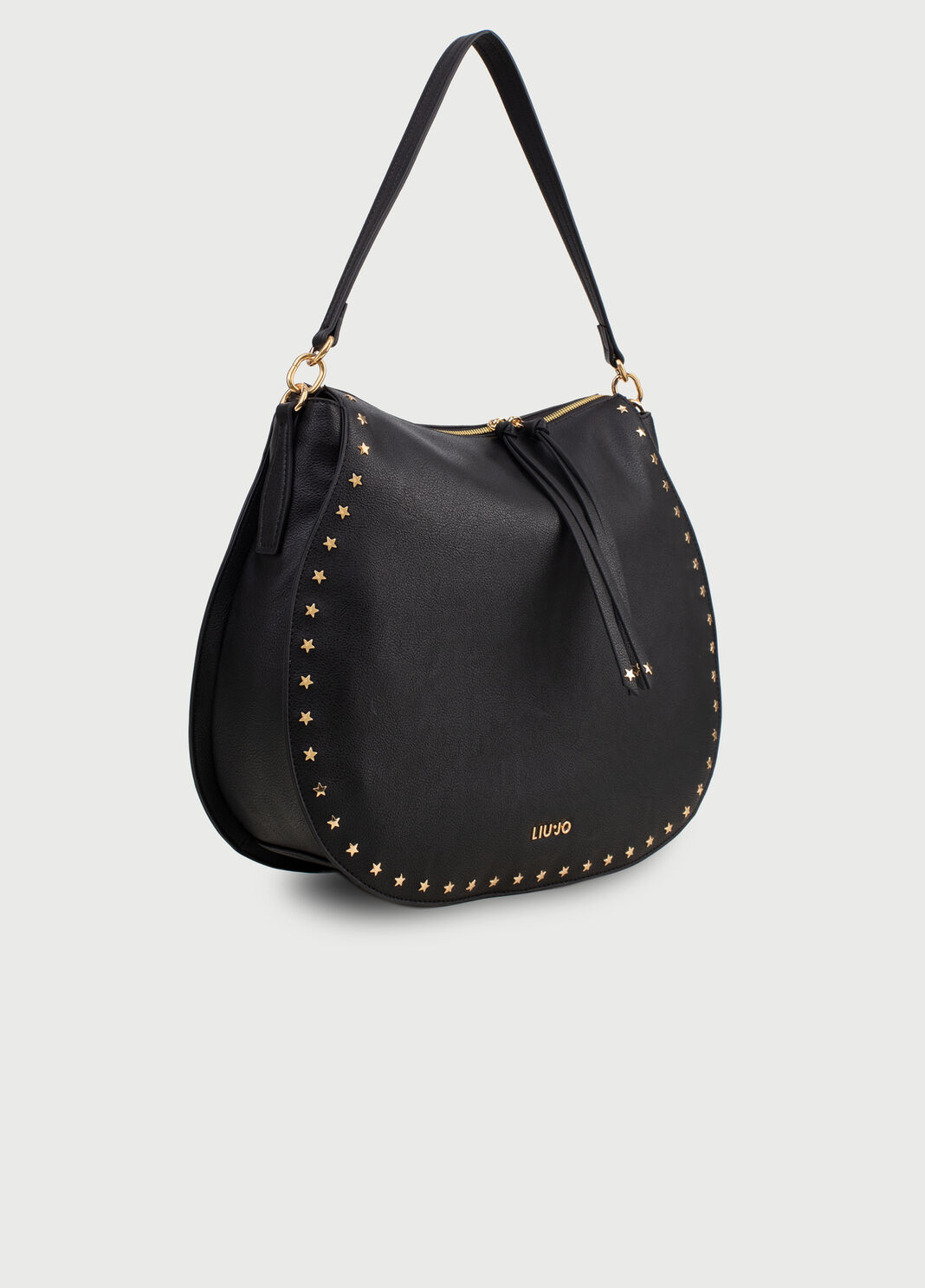 Bolso para llevar al hombro con tachuelas Negro Liu Jo - large image number 2