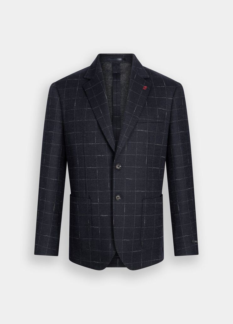 Blazer check in lana e cotone check Liu Jo - large image number 6 Blazer check in lana e cotone check Liu Jo - large image number 6
