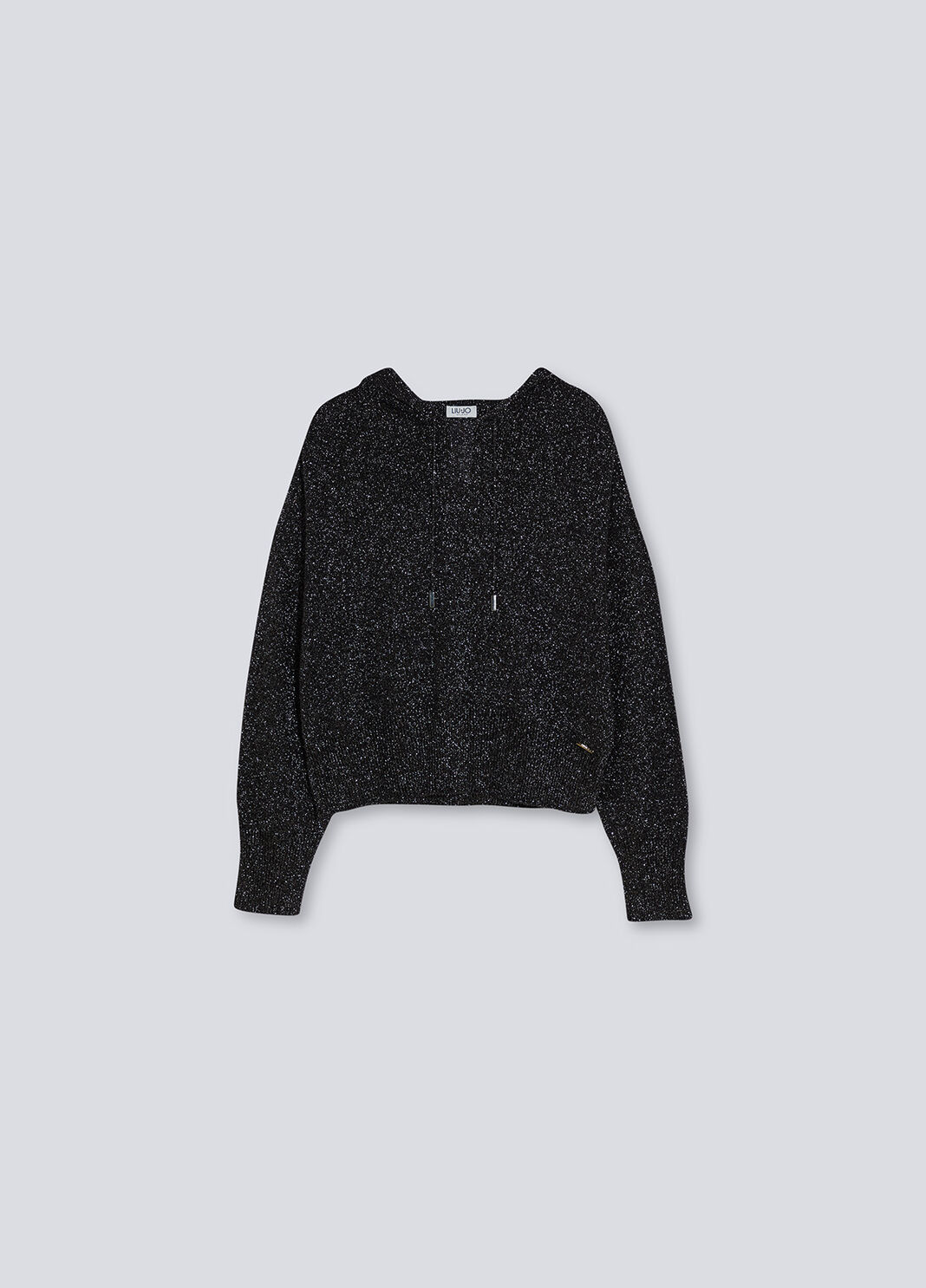 Kapuzenpullover schwarzes Metall Liu Jo - large image number 4