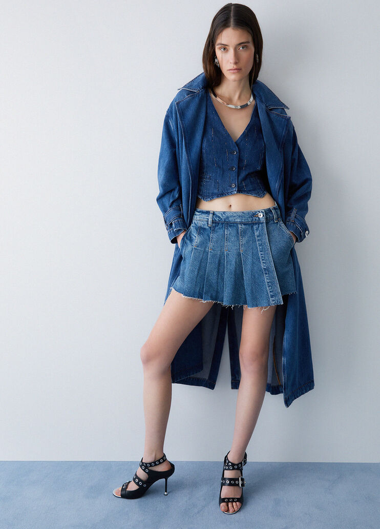 Hosenrock aus Denim Denimblau Liu Jo - medium