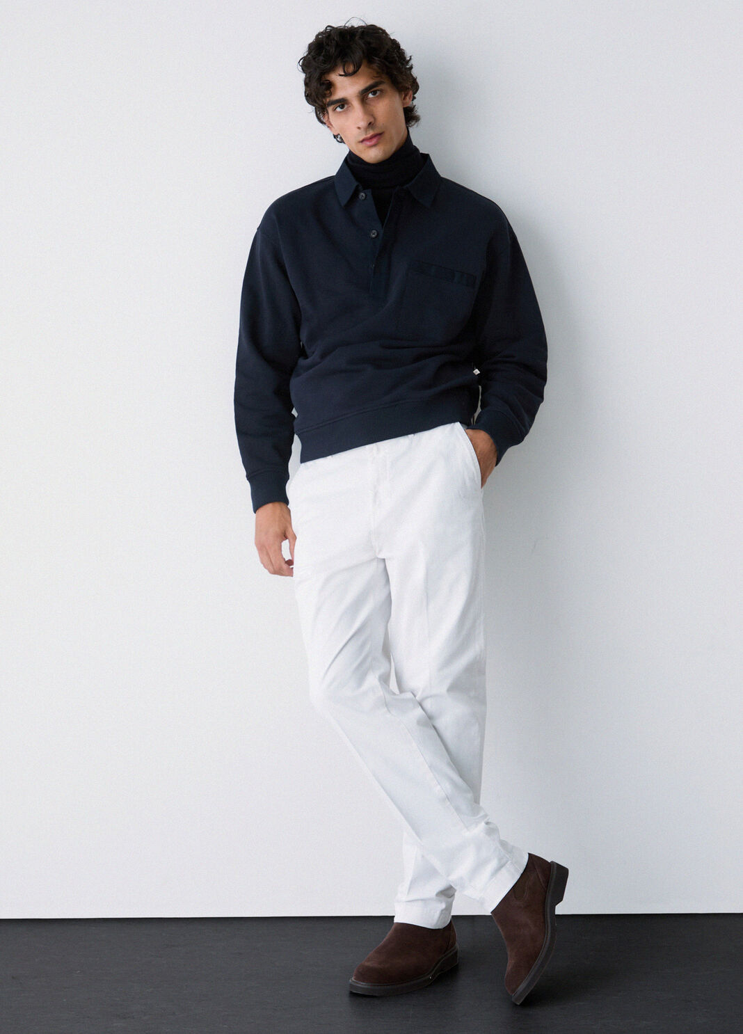 Straight Chino Pants white Liu Jo - large image number 2