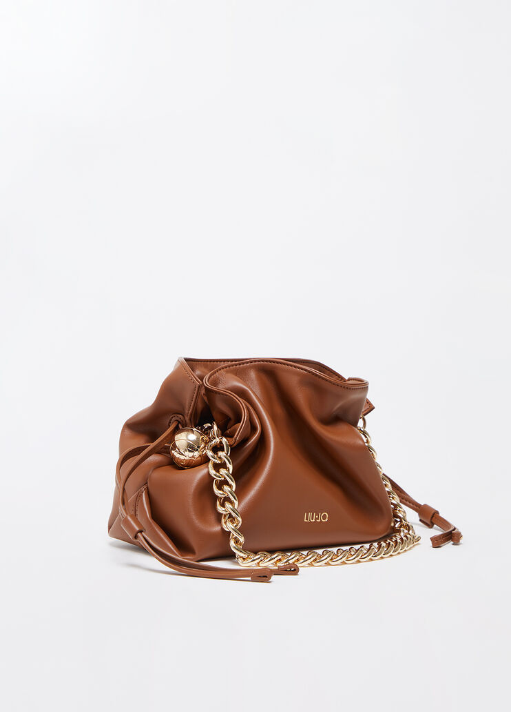 Sac porté épaule Riccy petit beige Liu Jo - large image number 1