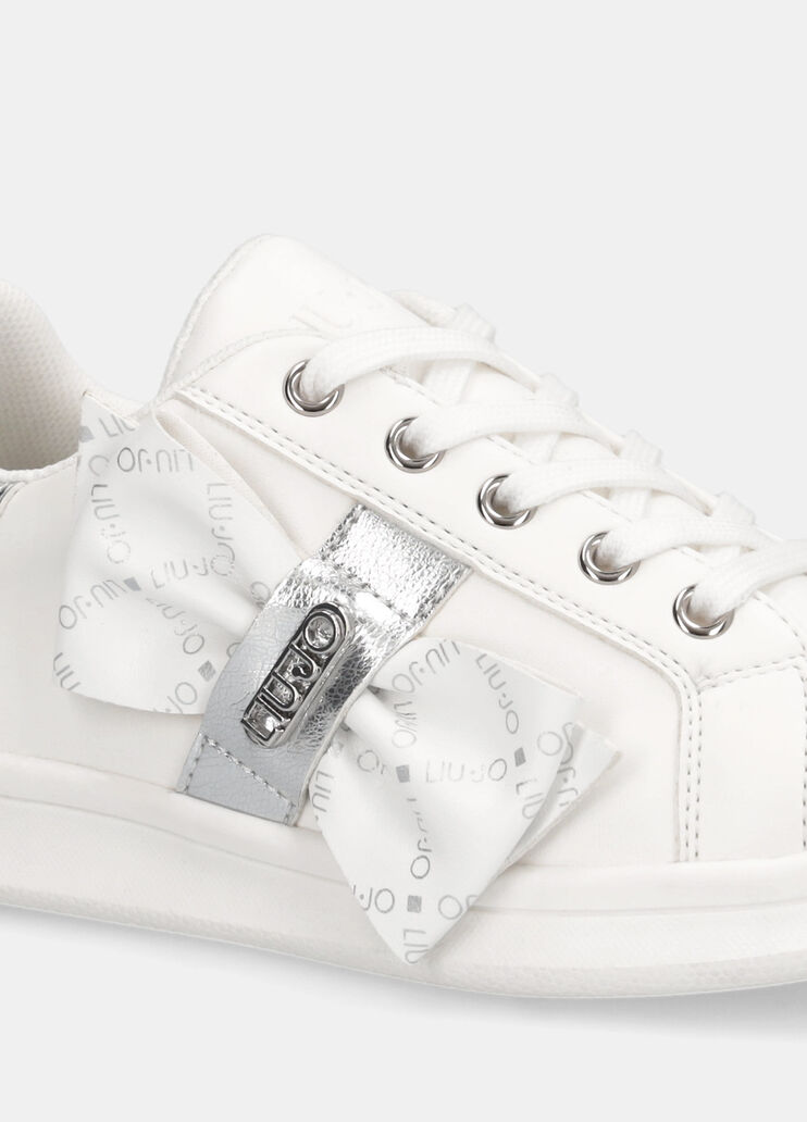 Sneakers with maxi-bow white Liu Jo - medium Sneakers with maxi-bow white Liu Jo - medium