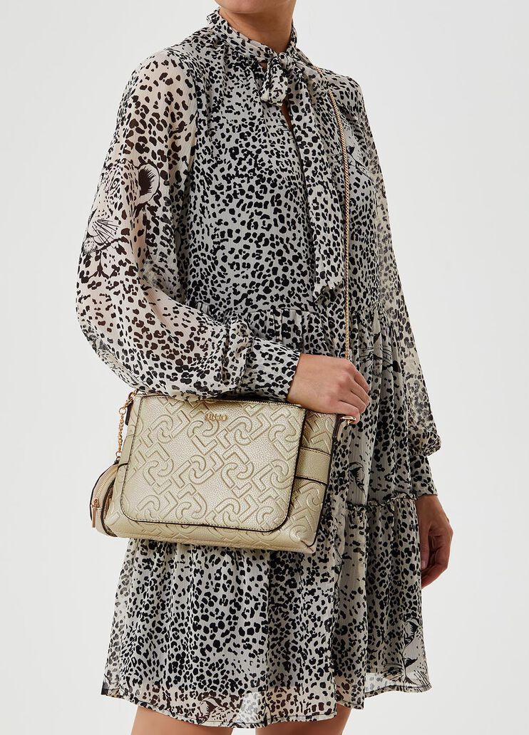 Set of bags with logo Light gold Liu Jo - large image number 1