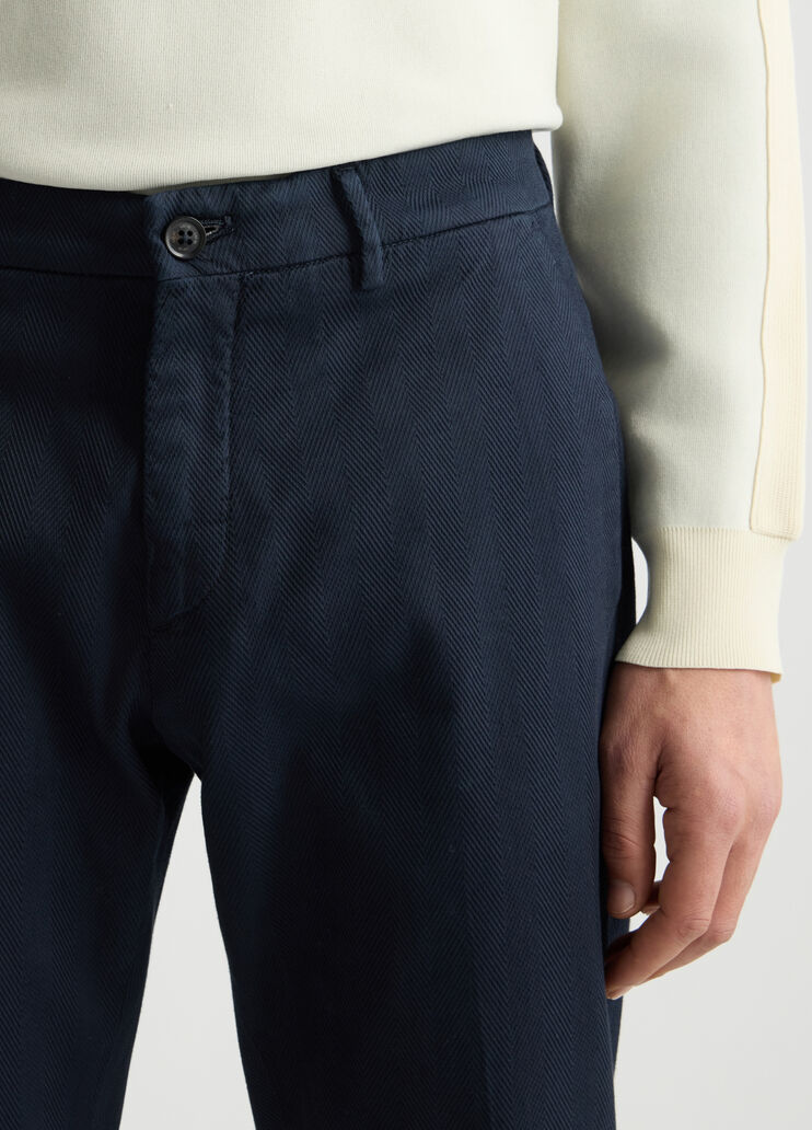 Slim fit chinos dark blue Liu Jo - large image number 2 Slim fit chinos dark blue Liu Jo - large image number 2