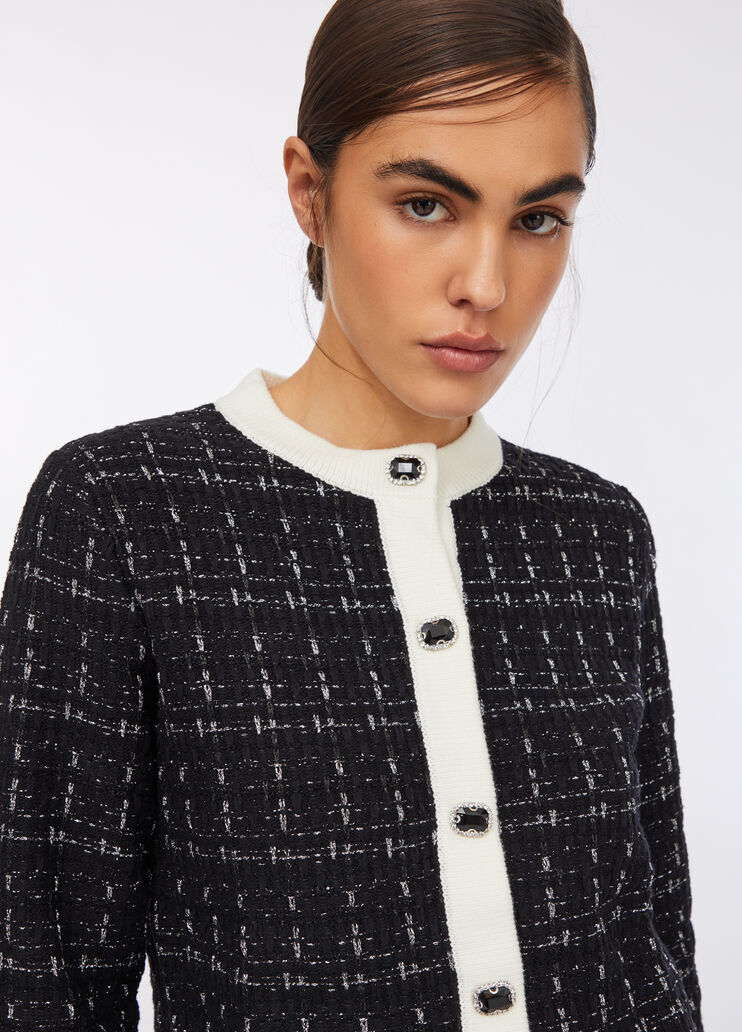 Jacke aus Wollgemisch Schwarz Liu Jo - large image number 4