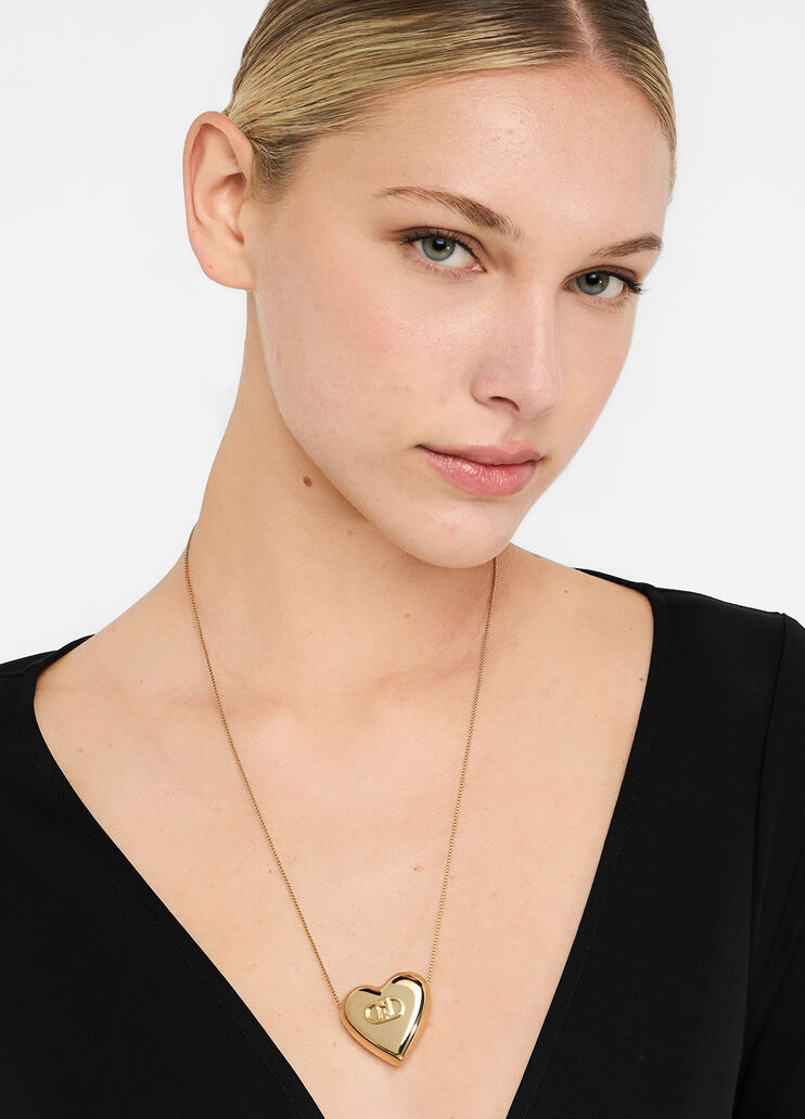 Multi-strand heart necklace gold Liu Jo - medium Multi-strand heart necklace gold Liu Jo - medium