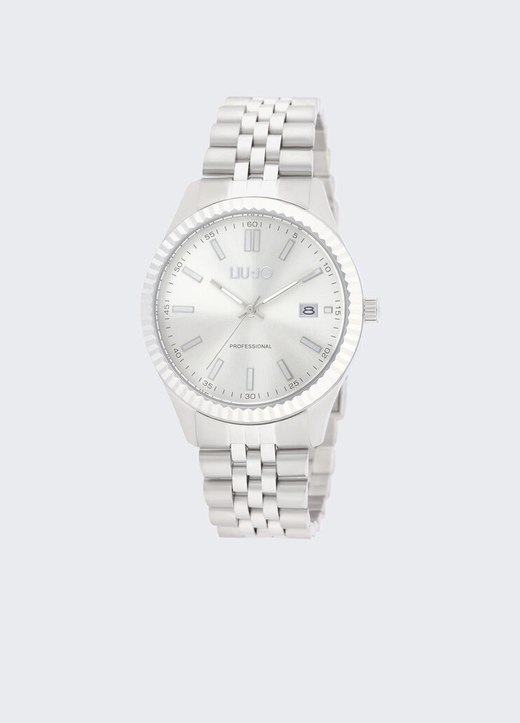 Men&rsquo;s steel watch silver Liu Jo - medium