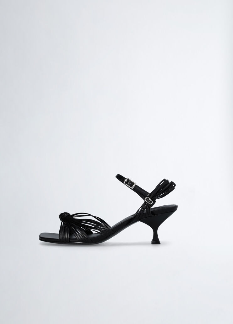 Sandals with low heel black Liu Jo - large image number 4 Sandals with low heel black Liu Jo - large image number 4