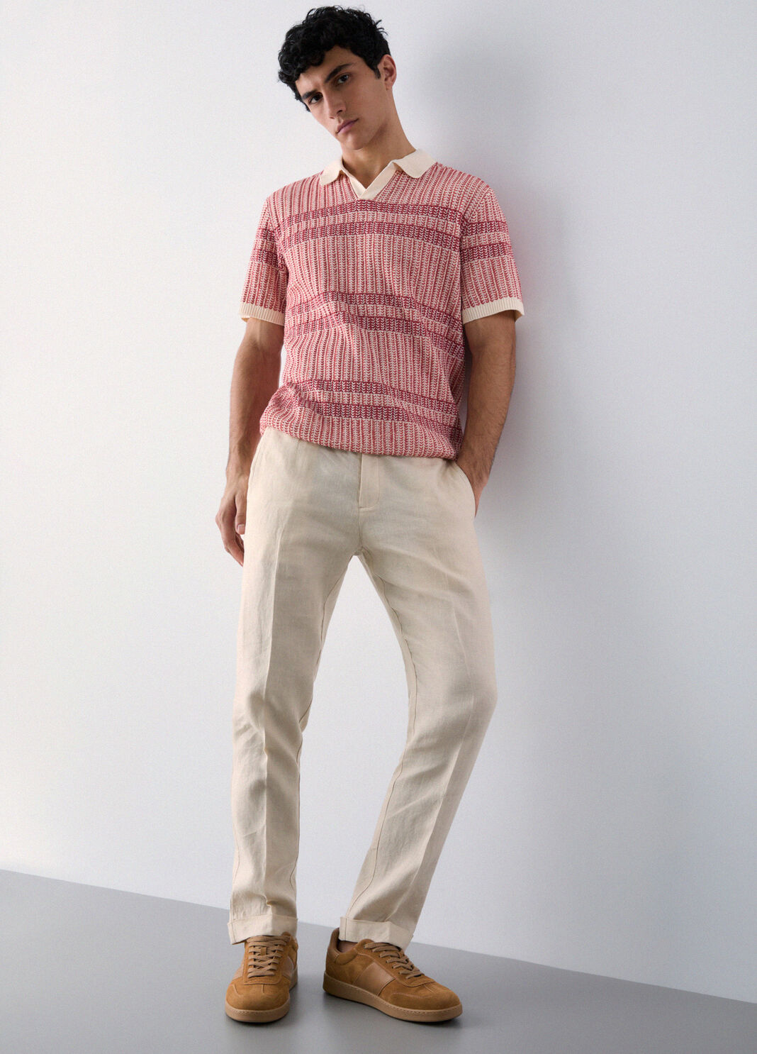 100% linen trousers white Liu Jo - large image number 3