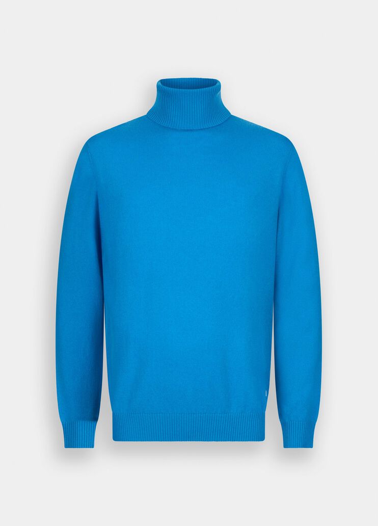 Wool and cashmere turtleneck blue Liu Jo - large image number 6 Wool and cashmere turtleneck blue Liu Jo - large image number 6