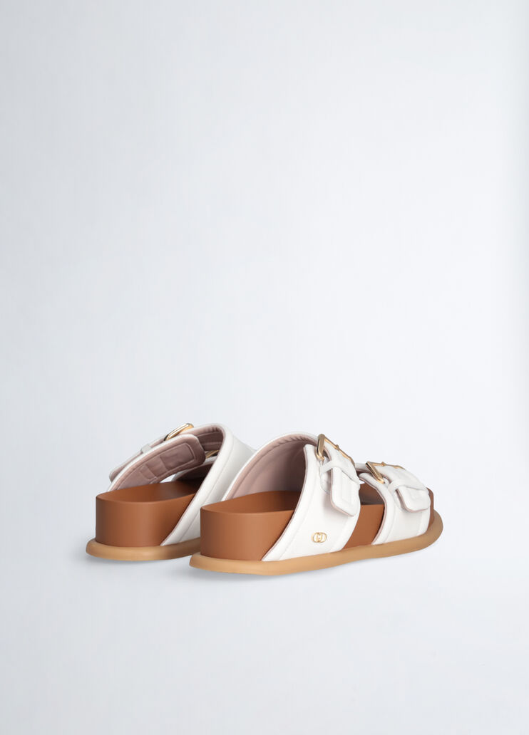 Sandals with bold straps white Liu Jo - large image number 2  Sandals with bold straps white Liu Jo - large image number 2