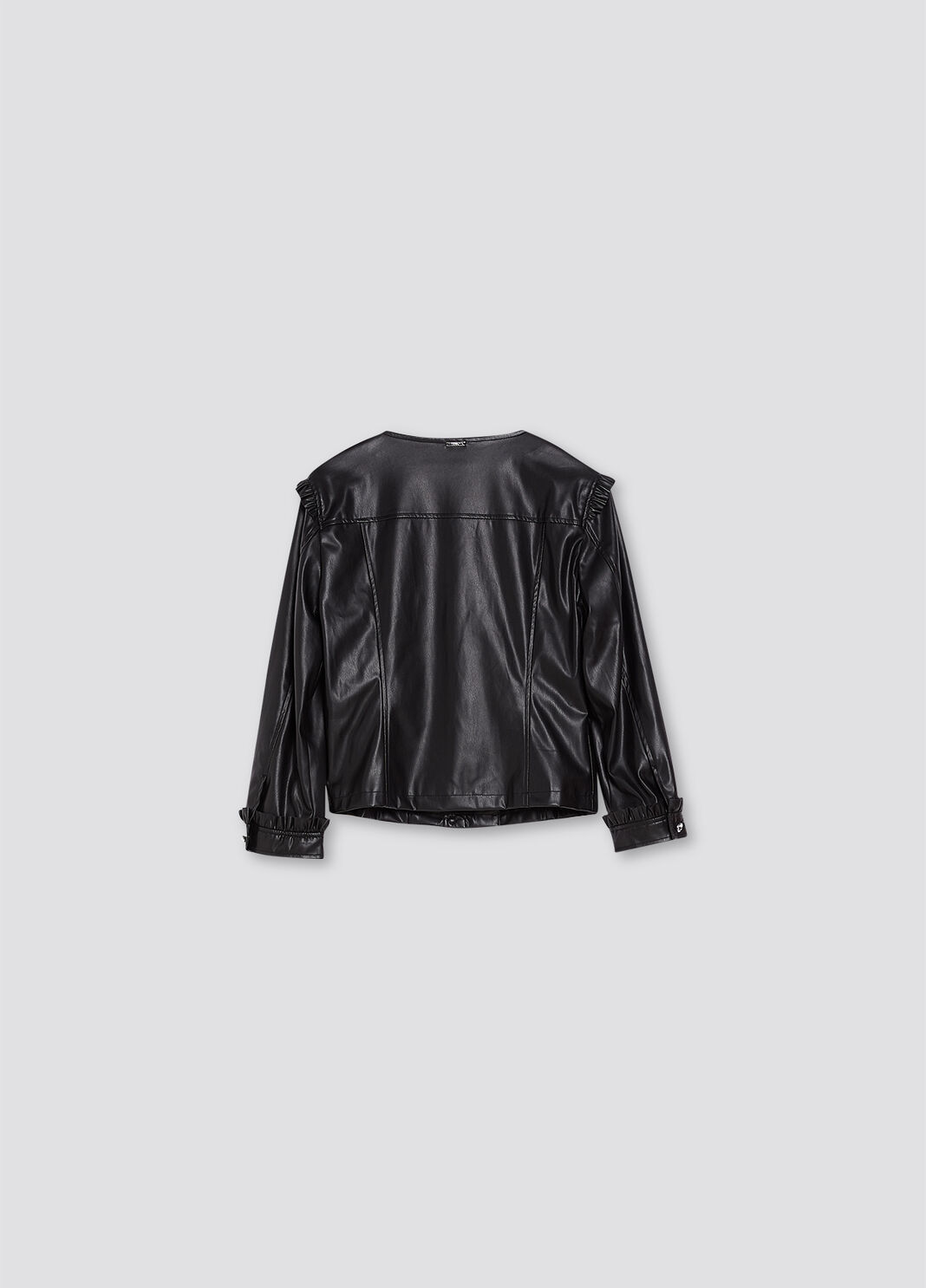 Veste &agrave; volants Noir Liu Jo - large image number 1