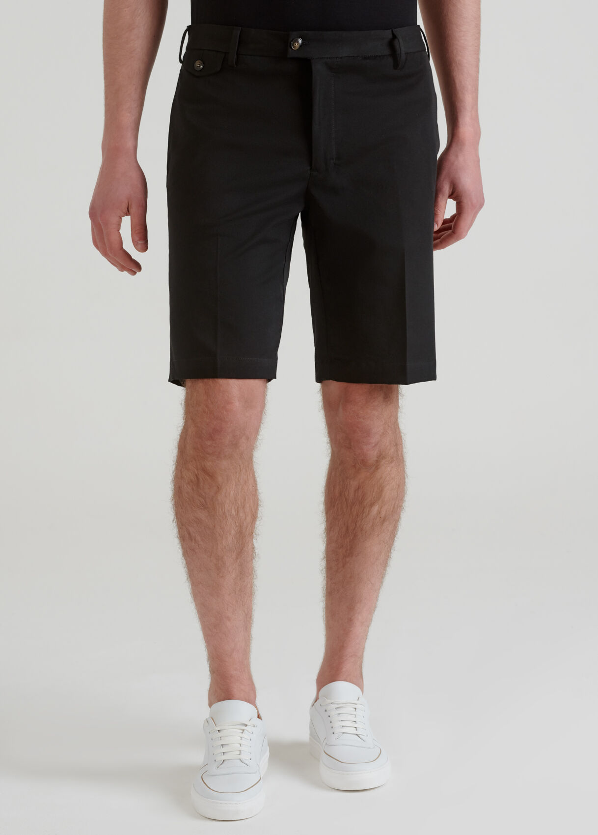 Slim fit chino bermuda shorts