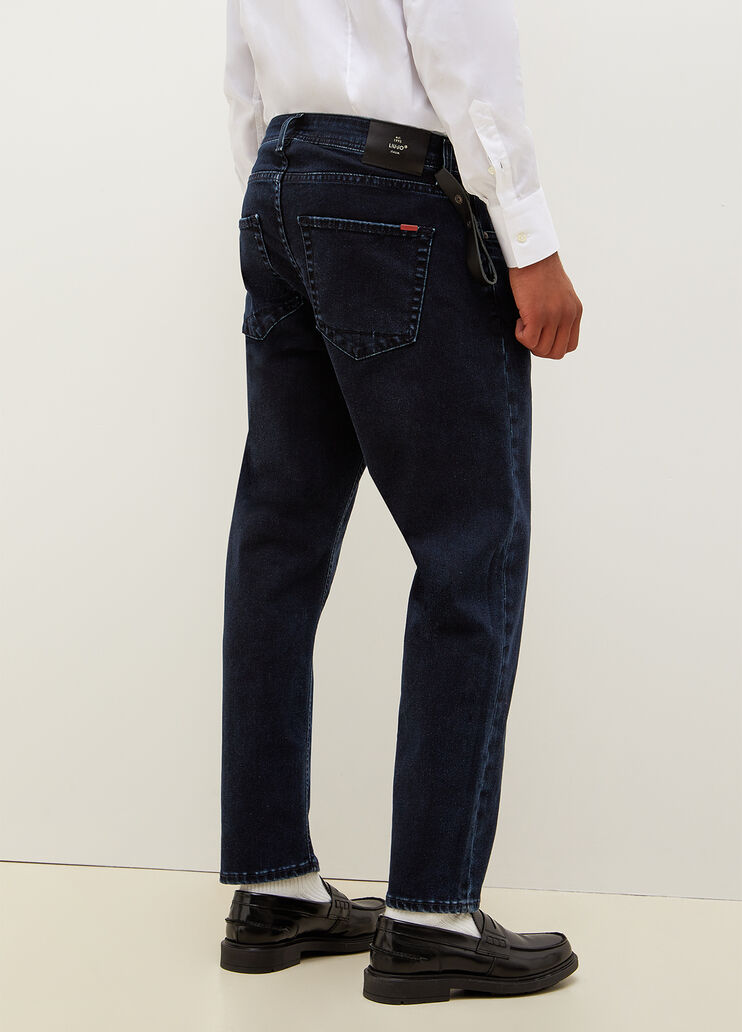 Regular fit jeans dark blue Liu Jo - large image number 1 Regular fit jeans dark blue Liu Jo - large image number 1