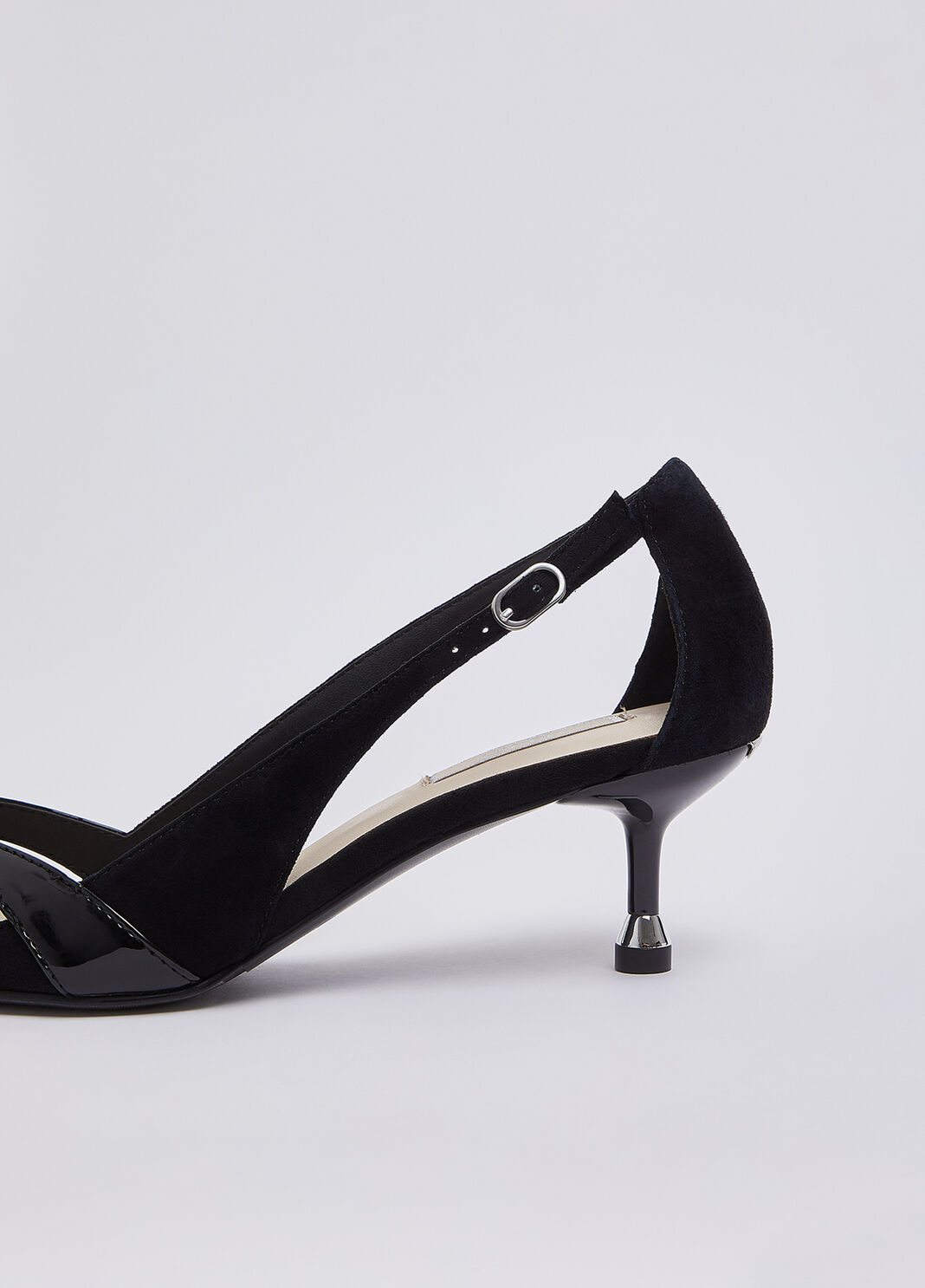 Suede cut-out pumps black Liu Jo - large image number 5