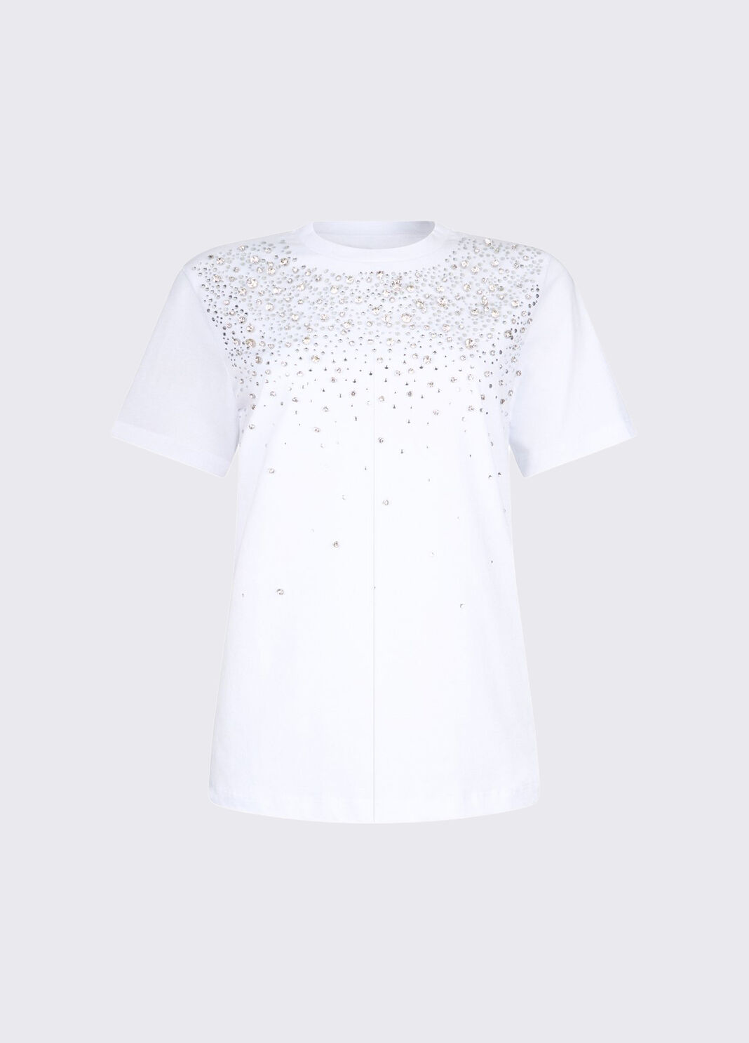 T-shirt with precious stones white Liu Jo - large image number 6