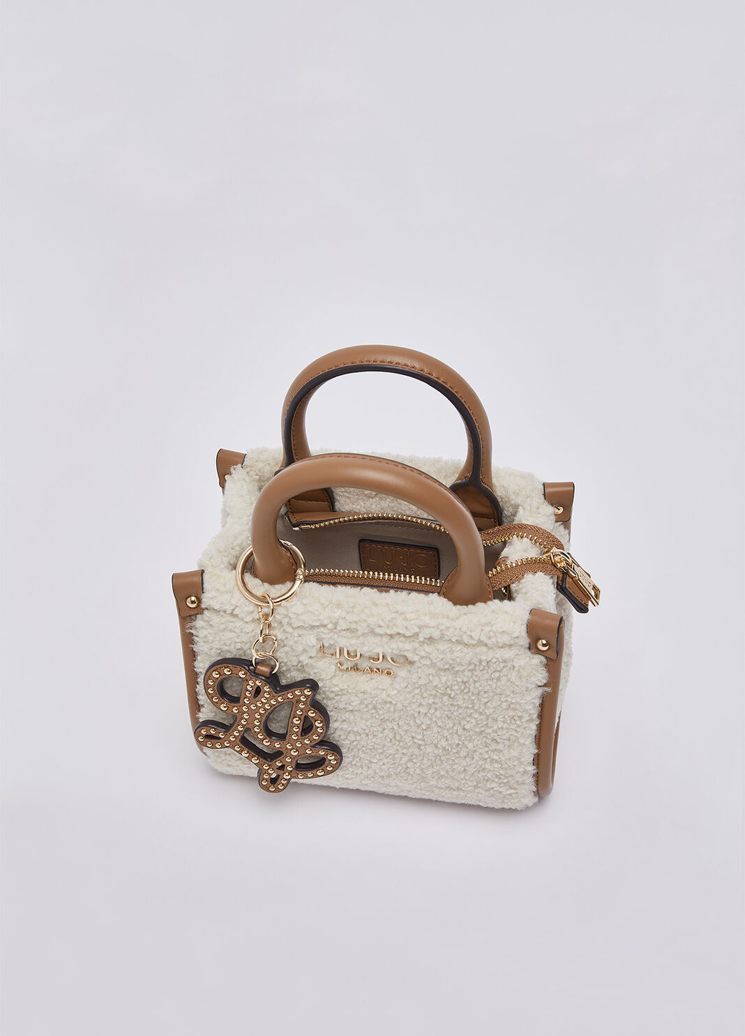 Mini Teddy Bag cream Liu Jo - large image number 6